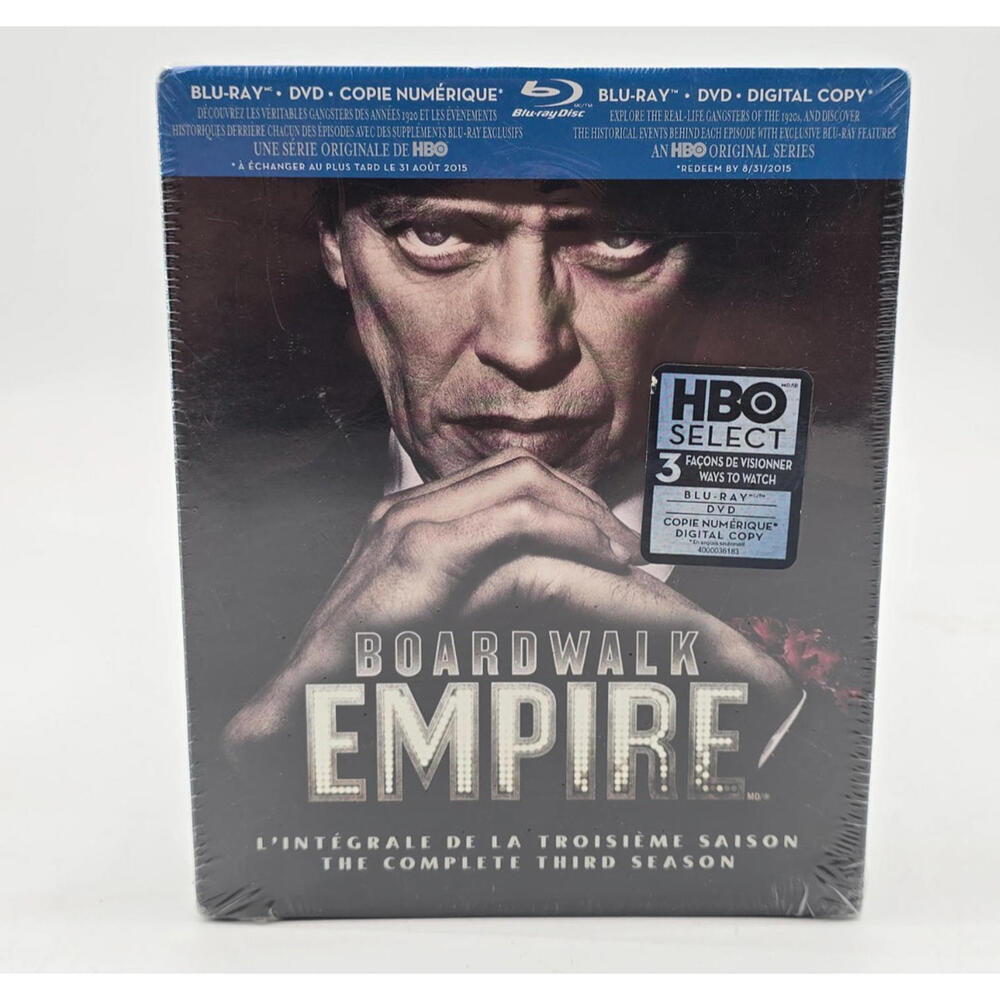 Boardwalk Empire –‎ Complete Third Season (Blu-ray) Bilingual – New Sealed
